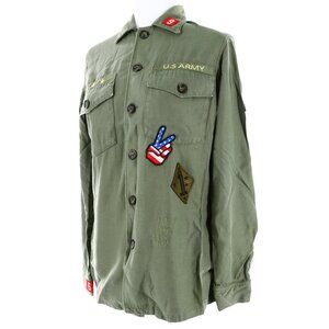 Etienne Marcel Button-Up Patched Women's Military Jacket  - Retail $225 - NWT